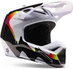 Шлем для мотокросса V1 Kozmik Mips FOX, черно-белый