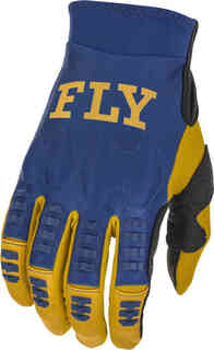 Перчатки для мотокросса Fly Racing Evolution FLY Racing, синий/белый/желтый