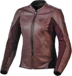 Женская мотоциклетная кожаная куртка Tequilla Macna, лила