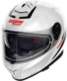 N80-8 Штапельный шлем N-Com Nolan, белый черный