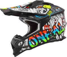 2SRS Разноцветный шлем для мотокросса Rancid Oneal Oneal