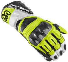 Мотоциклетные перчатки Namib Pro Berik, черный/белый/флуоресцентный желтый