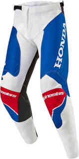 Брюки Honda Racer Iconic для мотокросса Alpinestars, белый/синий/красный