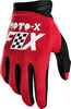 Перчатки для мотокросса Dirtpaw CZAR FOX, красный