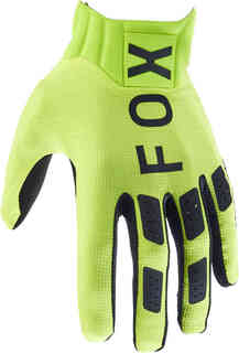 Flexair 2023 Перчатки для мотокросса FOX, желтый/черный