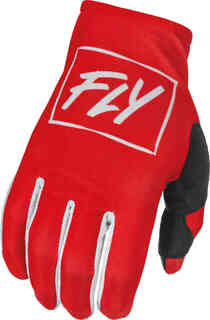Перчатки для мотокросса Fly Racing Lite FLY Racing, красный белый
