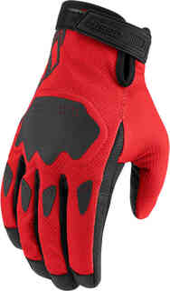 Мотоциклетные перчатки Hooligan CE Icon, красный