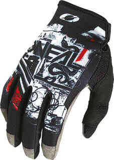 Перчатки для мотокросса Mayhem Scarz V.22 Oneal, черный красный Oneal