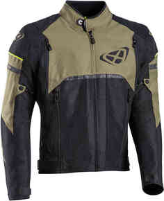 Мотоциклетная текстильная куртка Allroad Ixon, черный/оливковый
