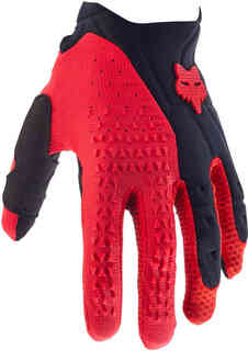 Перчатки Pawtector для мотокросса FOX, черный красный
