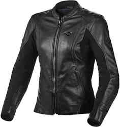 Женская мотоциклетная кожаная куртка Tequilla Macna, черный