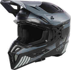 Шлем для мотокросса EX-SRS Hitch Oneal, черный матовый/серый Oneal