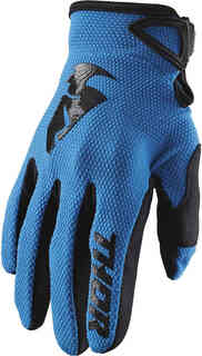 Секторные перчатки для мотокросса Thor, синий