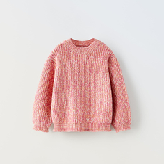 Свитер Zara Knit Blend, розовый