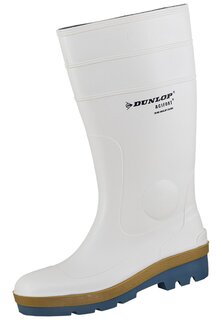 Резиновые сапоги Dunlop, белый/синий