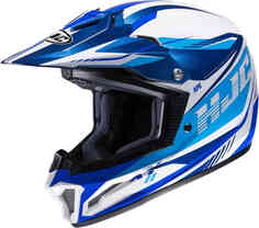 CS-MX II Дрифтовый шлем для мотокросса HJC, синий/белый