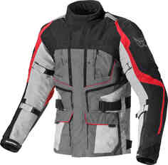 Водонепроницаемая мотоциклетная текстильная куртка Safari 3в1 Berik, черный красный