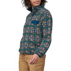 Пуловер Patagonia Lightweight Synchilla Snap-T Fleece, цвет Snow Beam: Pale Periwinkle