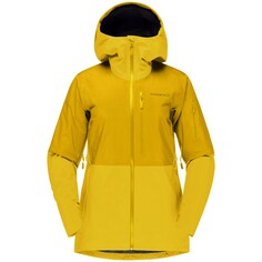 Куртка Norrona Lofoten GORE-TEX, цвет Blazing Yellow/Sulphur