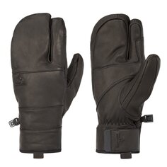 Рукавицы evo Pagosa Leather 3-Finger, черный