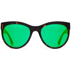 Солнцезащитные очки OTIS Aerial, цвет Ochre Havana/L.I.T. Polar Mirror Green