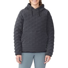 Худи Mountain Hardwear Stretchdown Light Pullover, цвет Dark Storm Heather