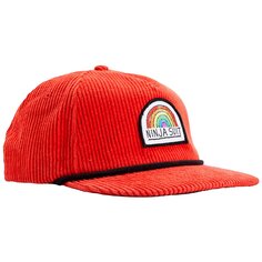 Кепка Airblaster Ninja Rainbow Corduroy, цвет Red