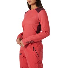 Топ Helly Hansen Lifa Merino Midweight Crew Baselayer, цвет Poppy Red