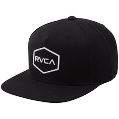 Кепка RVCA Commonwealth Snapback, цвет Black/White