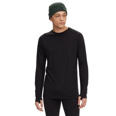 Топ evo Ridgetop Merino Wool Midweight Crew, черный