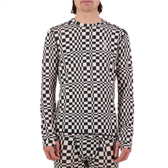 Топ MONS ROYALE Cascade Merino Flex 200 Long Sleeve, цвет Checkers