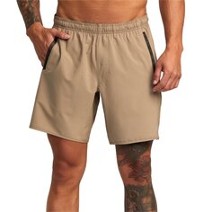 Шорты RVCA Yogger Stretch 17, цвет Dark Khaki