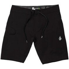 Шорты Volcom Lido Solid Mod 20&quot; Boardshorts, черный