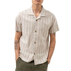 Рубашка Rhythm Vacation Stripe Short-Sleeve, песок