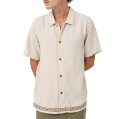 Рубашка Rhythm Trim Short-Sleeve, цвет Natural