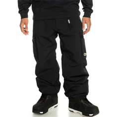 Брюки Quiksilver Snow Down Cargo, цвет True Black