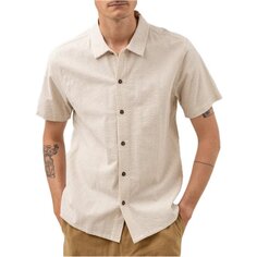 Рубашка Rhythm Seersucker Stripe Short-Sleeve, цвет Natural