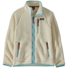 Куртка Patagonia Retro Pile Fleece, цвет Natural/Skiff Blue