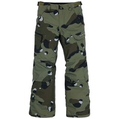 Брюки Burton Exile Cargo, цвет Forest Moss Cookie Camo