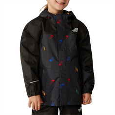 Куртка The North Face Antora Rain, цвет TNF Black Tossed Logo Grid Print