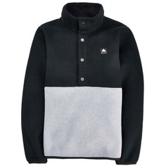 Анорак Burton Cinder Fleece, цвет True Black/Gray Heather