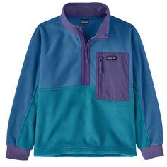 Пуловер Patagonia Microdini 1/2 Zip Fleece, цвет Bayou Blue