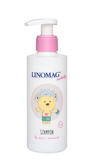 Детский шампунь для волос Linomag Szampon Dla Dzieci i Niemowląt, 200 мл