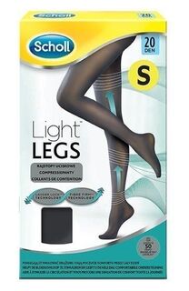 Компрессионные колготки Scholl Light Legs Czarne 20 DEN, S