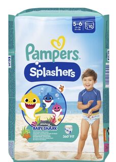 Подгузники для плавания для детей Pampers Splashers (5), 10 шт