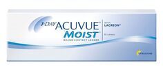 Однодневные контактные линзы 1-Day Acuvue Moist, -2,25