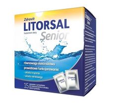 Электролиты в пакетиках Litorsal Senior, 15 шт Zdrovit