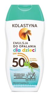 Эмульсия с фильтром для детей Kolastyna Sun SPF50, 150 мл