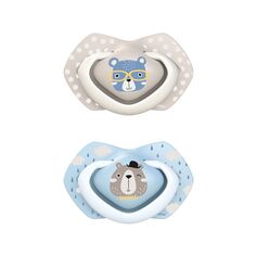 Детская соска Canpol Babies Bonjour Paris 0-6m, 2 шт