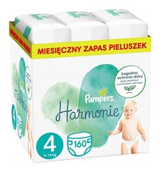 Одноразовые подгузники для детей Pampers Harmonie 4, 160 шт